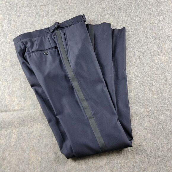 Todd Snyder x Southwick Slim Fit Tuxedo Trouser size 28 Blue *Read*
